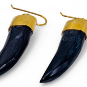 Unique Cow Horn Earrings