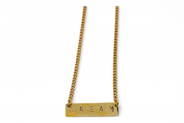 LOVE Stamped Necklace - Image 5