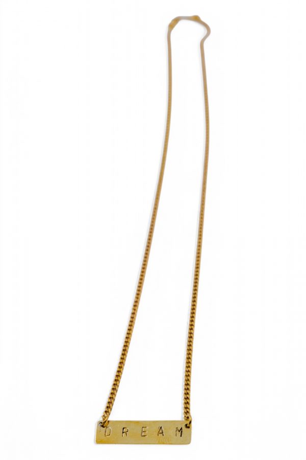 LOVE Stamped Necklace - Image 8
