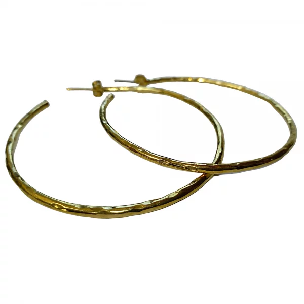 HANDCRAFTED RECYCLED BRASS EARRINGS
